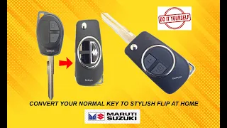 How to Convert Maruti Suzuki Normal Key To Stylish Flip at Home