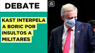 Debate Archi: José Antonio Kast interpela a Gabriel Boric sobre temas de violencia a militares