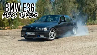 BMW E36 M50 Turbo Test Sürüşü / Büyük Turbo Gazlamaya ve Yanlamaya Uygun mu ?