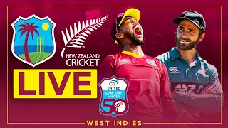 🔴 LIVE | West Indies v New Zealand | 3rd CG United ODI