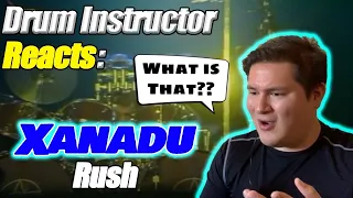 Drum Instructor Reacts to Xanadu by Rush | Xanadu Reaction