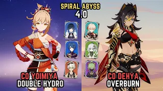C0 Yoimiya and C0 Dehya [F2P] | 4.0 Spiral Abyss Floor 12 9⭐| Genshin Impact