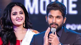 Allu Arjun thanked Suhasini for comparing him to Anushka with the beard at South Movie Awards