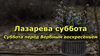 Лазарева суббота-2021. (Суббота перед вербным воскресеньем). Что нельзя и можно делать.