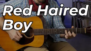 Red Haired Boy // Bluegrass Guitar Lesson