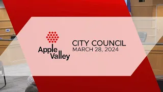 City Council Meeting - March 28, 2024