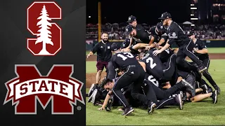 #6 Mississippi State vs #11 Stanford Super Regional Game 2 | College Baseball Highlights