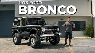 1973 Ford Bronco Restoration Restomod Powered by 408 Stroker