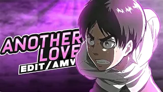 Young Eren x Mikasa edit - Another love || Attack on titan edit [ Free preset + Clips ]