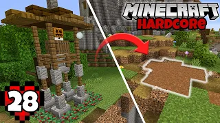 Let's Play Minecraft Hardcore | Traps for my Base!