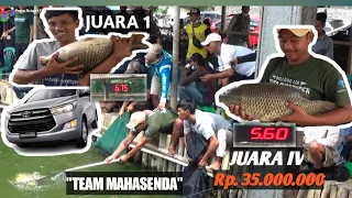 PENAMPILAN TEAM MAHASENDA RAIH DUA NOMINASI DI TIKET 14.500 JT DI TELAGA KUKUSAN