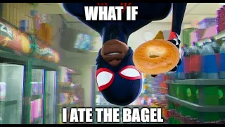 What if Miles ate the bagel instead of throwing it