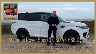 2020 Range Rover Sport 3 0 SD V6 HSE Dynamic Auto 4WD 5dr BT20SX  | Review and Test Drive