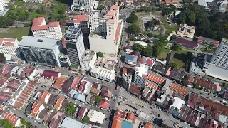 Penang drone view