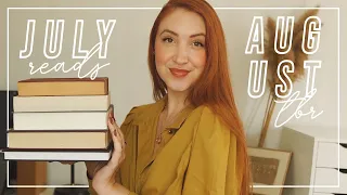 August TBR & July Reading Recap