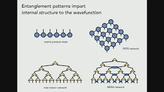 New Directions for Tensor Networks: Machine Learning and Quantum Computing I