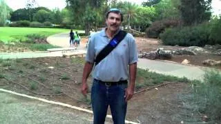 Travel to Israel, Tour Holy Land in Rothschild Gardens with Yossi Maimon
