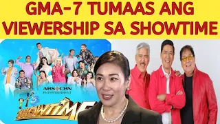 PANALO ANG SHOWTIME, VIEWERSHIP NG GMA NETWORK TUMAAS