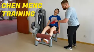 Fan Zhendong, Chen Meng physical training after 2021 Chinese Trials 2nd