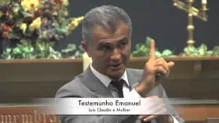 Luiz Claudio - Testemunho Dr Emanuel - Musica  - Boston - Massachusetts - USA