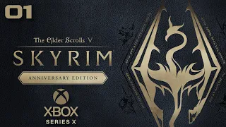 Skyrim PL | 4K60 | Xbox Series X | 01 Ucieczka