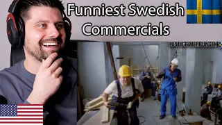 Funniest Swedish Commercials | American in Sweden Reacts