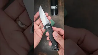 Cool design with not so cool ergonomics | Unboxing ASMR CRKT BT Fighter #youtubeshorts #shorts