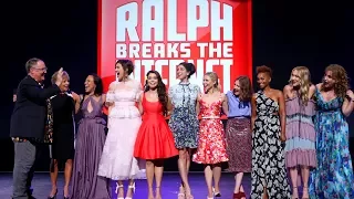 ALL Disney Princesses appear for "Wreck-It Ralph 2" at D23 Expo 2017