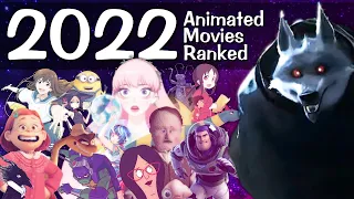 2022 Animated Movies Ranked