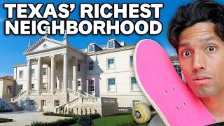 I Tried Skating The Most EXPENSIVE Neighborhood In Texas