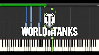 World of Tanks - Main Theme Piano Tutorial + Sheets/MIDI