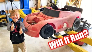 ABONDONED Power Wheels {Will It Run?}