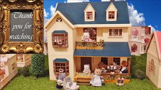 House on a Green Hill  rooms tour - Sylvanian Families