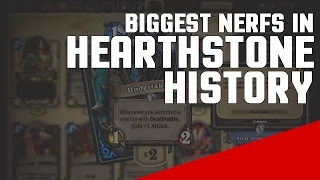 Biggest Nerfs in Hearthstone History