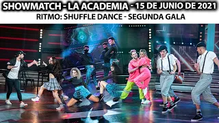 Showmatch - Programa 15/06/21 - Ritmo SHUFFLE: Karina, Cachete Sierra, Rocío Marengo y Angela Leiva