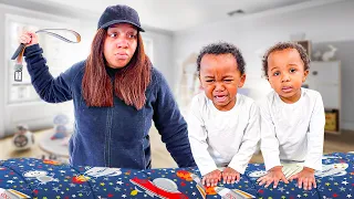 Twin Mom Gives TWINS A WHOOPING, She INSTANTLY Regrets It | The Jacksons of Atlanta