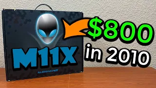 Alienware's $800 M11x Laptop (2010) - Time Travel