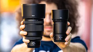 Nikon 85 1.2 Z Hands-On pREVIEW: BUY or BYE?!? (vs Nikon 85 1.8 Z)