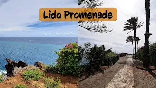 Lido Promenade and Orange Weather Warning!