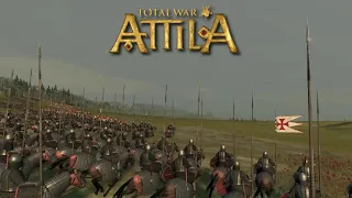 Total War Attila | 1212AD Mod | Kingdom of Georgia vs Latin Empire |