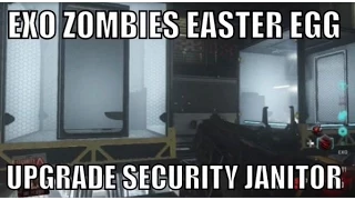 Exo Zombies - MAIN EASTER EGG - STEP 3 Janitor Security Key Card - How To SURVIVE& ESCAPE! CoD AW