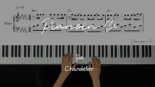 Sia - Chandelier / Piano Cover / Sheet