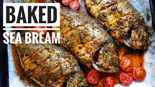 Baked Sea Bream