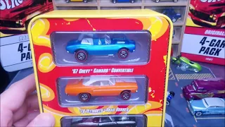 Hot Wheels Since '68 4-car Tin Boxes Review