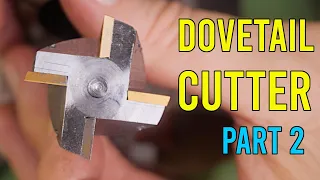 Correcting the DIY dovetail cutter geometry  || RotarySMP