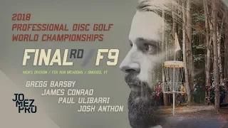 2018 Pro Worlds | Lead Card | Final RD, F9 | Barsby, Ulibarri, Conrad, Anthon