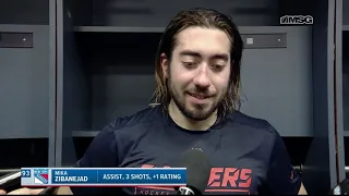 Zibanejad on Zuccarello's Fancy Footwork