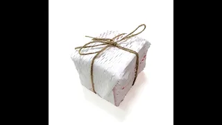 WHITE HONEYCOMB PAPER PACKAGING...🤩👍🧻