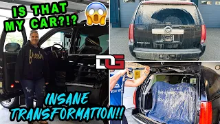 Deep Cleaning a Farmer's DIRTY Escalade! | The Detail Geek