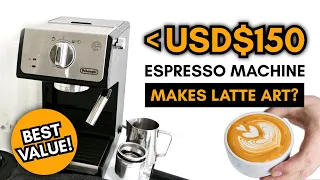 BEST Budget Espresso Machine that makes Latte Art - Perfect for Beginners!